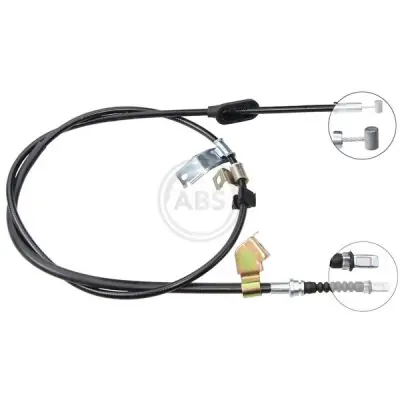 Cable de accionamiento, freno de estacionamiento A.B.S. K10788 Promoción Exclusiva